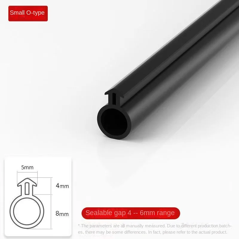 NONE O-Shape Silicone Rubber Window Weatherstripping Seal Strip 5/10/20M 3