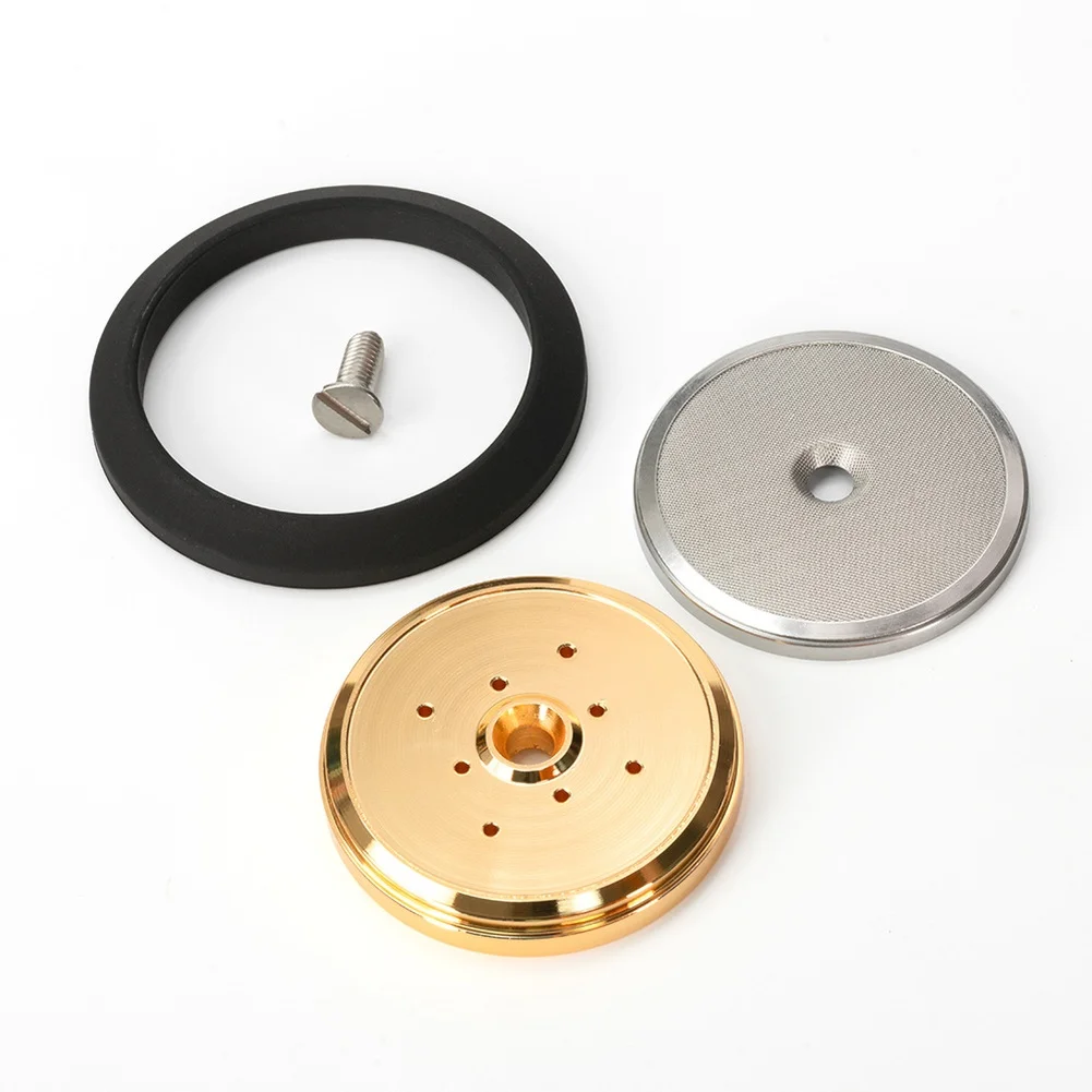 Replacement Brew Head Kit Stainless Steel for Nuova Appia Espresso Machines Includes Shower Screen Silicone Gasket and Screws