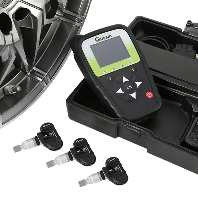 Asli Baru!.Universal Yang Dapat Diprogram Tp·ms 315MHz 433MHz 2 In 1 Gu·ssin TP·MS Alat Diagnostik Solusi Sensor untuk Mobil Ob