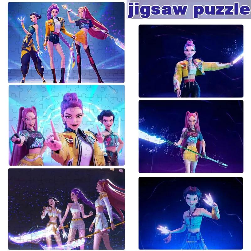 

Горячие игрушки, охотники на демонов, головоломка, настольная игра, Руми Мира, Зои, охотница, персонаж, головоломка, коллекционный декор, детские игрушки, подарки