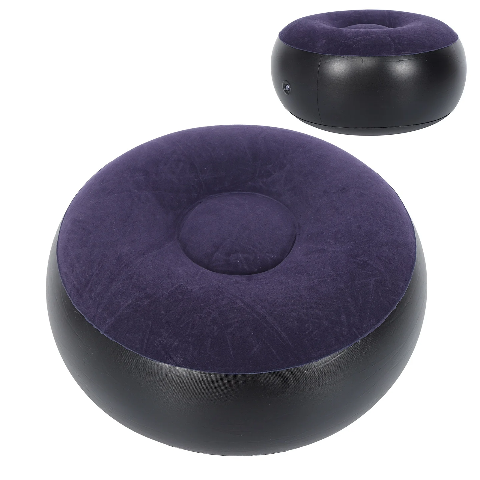 ZK30 كرسي تخييم خارجي محمول قابل للنفخ يتدفقون البراز مسند القدمين للسفر في المكتب المنزلي