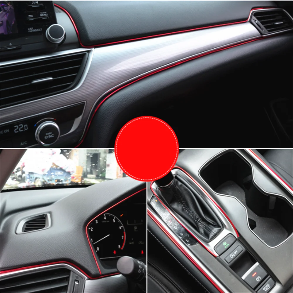 5M Car interior decoration strip for Jeep Cherokee 5 KL KK Commander Grand Cherokee 4 WK2 Car Accessories