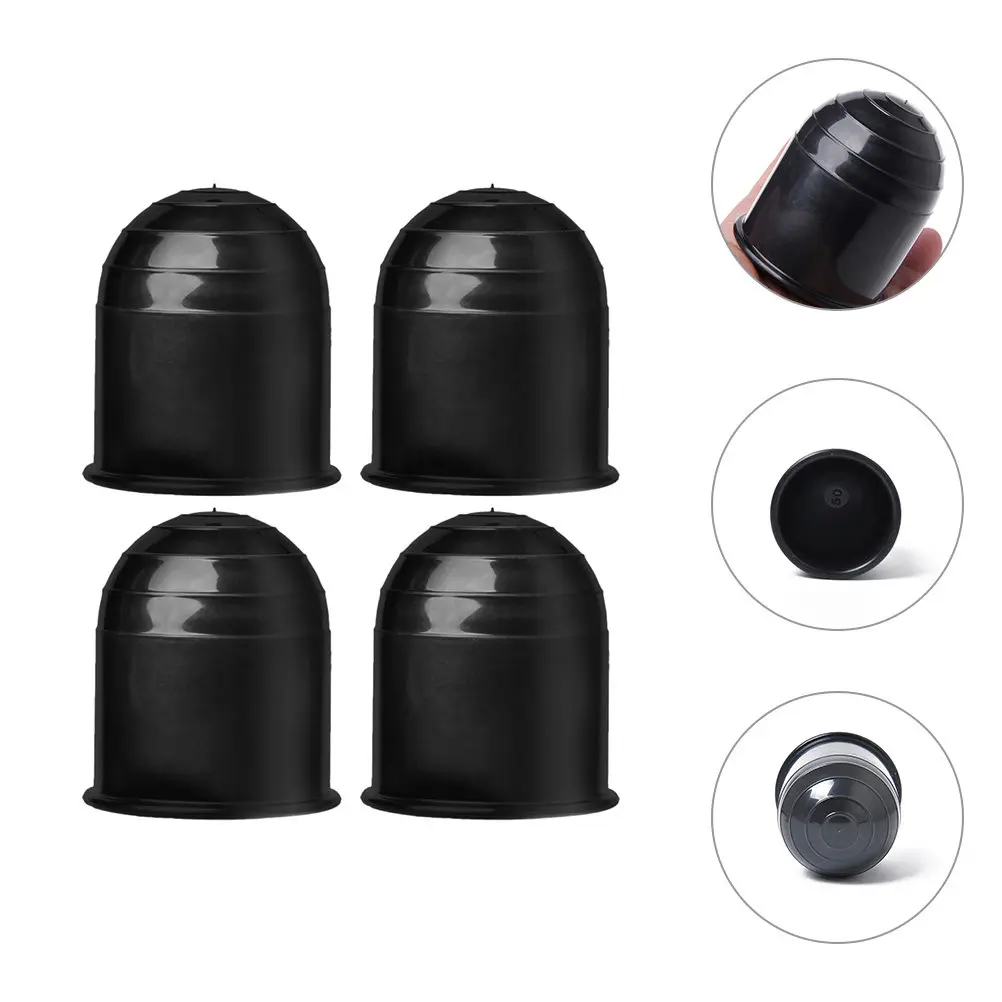 4 Pcs Tow Hitch Covers Truck Accessories Trailer Ball Protector Towball Protective