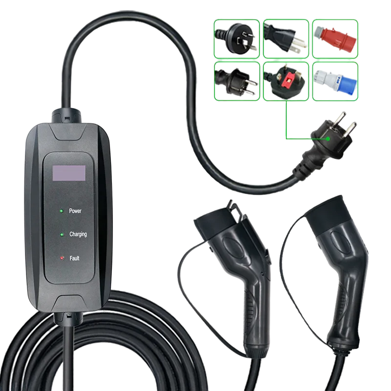 HICI 22kw 44kw New Energy Vehicle Parts and Accessories Landing Double AC Mode3 Charging Pile Ev Charger view 4