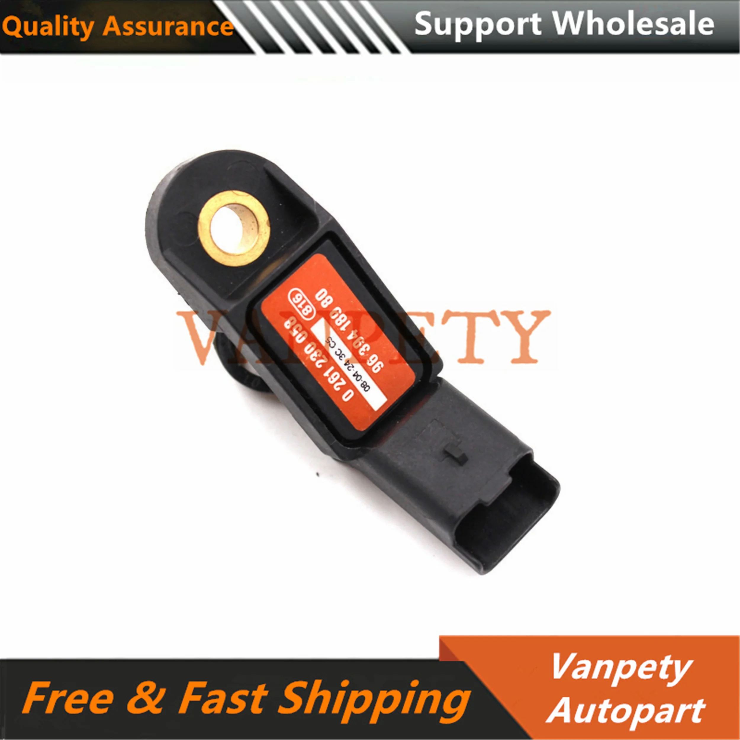 

New 0261230058 0261230041 9635493480 9639418980 Intake Pressure Sensor For Citroen For Peugeot 407 607 206 307 807