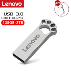 Lenovo USB 3.0 Flash Drive High Speed Pen Drive 2TB 1TB Usb 3. 0 Memory Stick 512gb Flash Pendrive Metal Memoria Usb Disk For PC