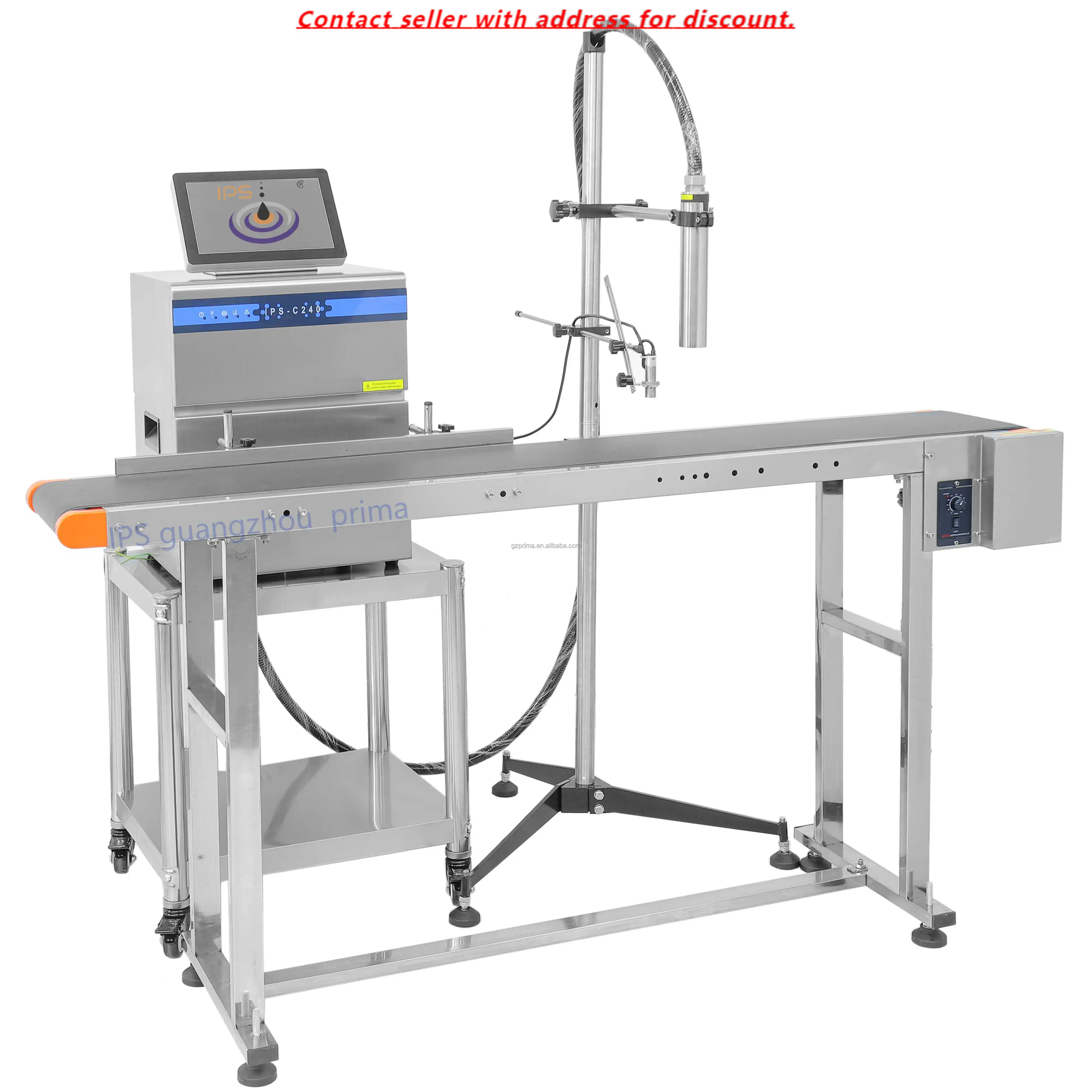 

Cheap Price CIJ Printer Production OEM CIJ 60um For Factory Use Large Output Date Batch Number