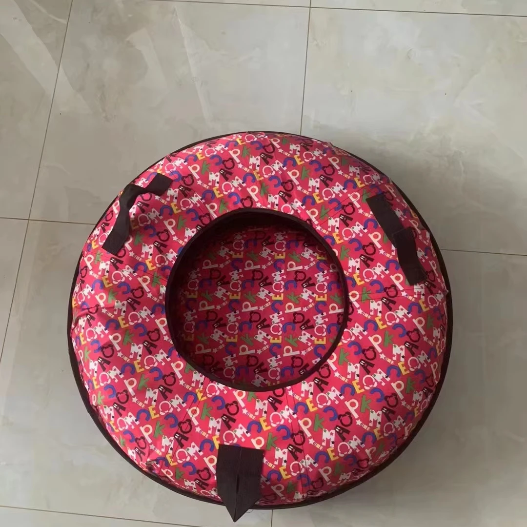 

Wholesale 80 cm Inflatable Snow Tube Soft Cover and Rubber Indoor Playground Tubes for Playhouse Use 1