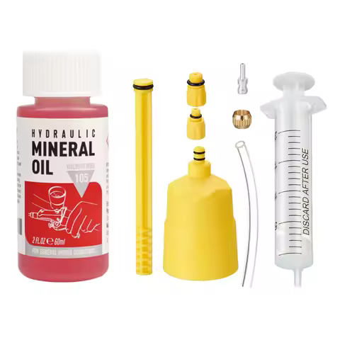 60ML Bicycle Brake Mineral Oil High Performance Mountain bicycle lubricating oil set Hydraulic Disc Brakes Oil with Shimano