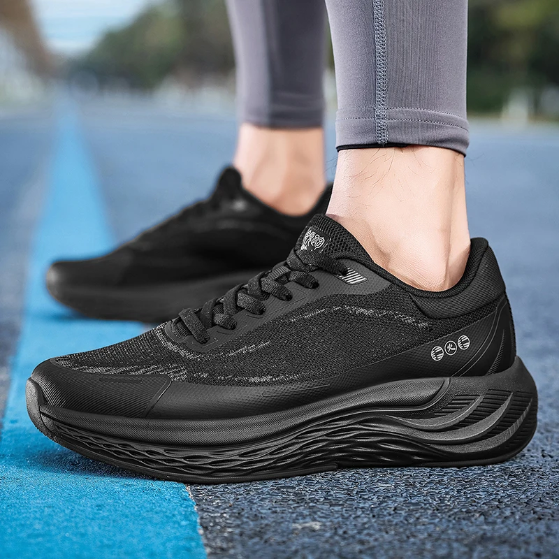 Men's Zero Drop Athletic Shoes Minimalist Barefoot Shoes Wide Toe Box Walking Shoes Cross Trainers Flat Shoes