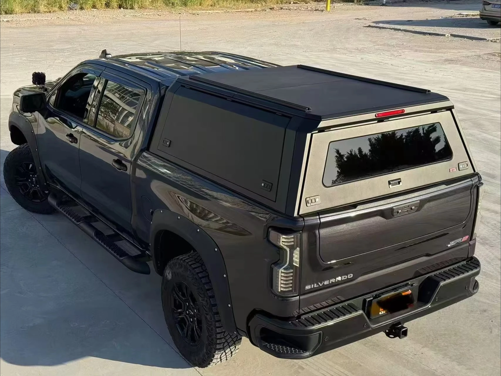 

4x4 Waterproof Aluminum Alloy Steel Pickup Hardtop Topper Camper Truck Canopy with Rack for BYD Shark 6 Range F150 Tacoma NP300