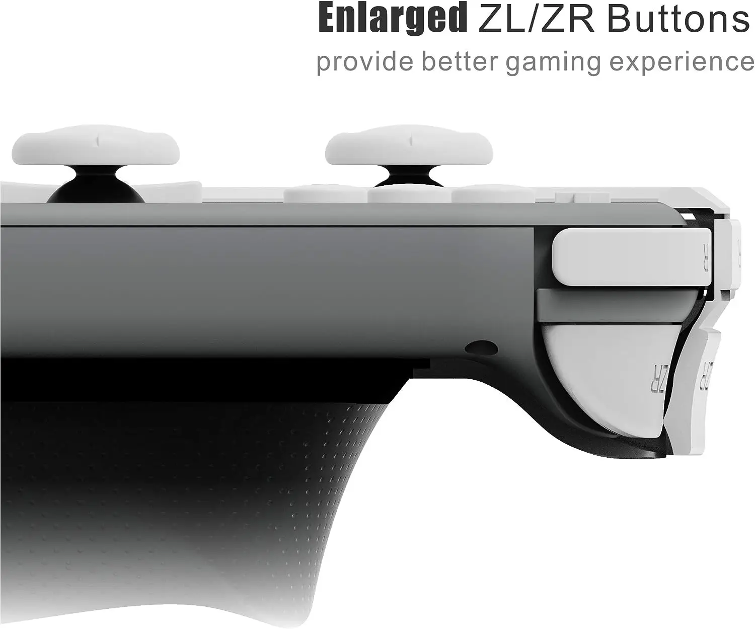 Capa protetora para Nintendo Switch Lite, Shell com apertos substituíveis, GripCase Lite