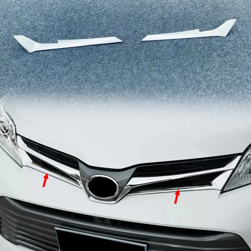 

Chrome Front Grille Grill Trim Molding Cover For Toyota Sienna 2018 2019 2020 Accessories