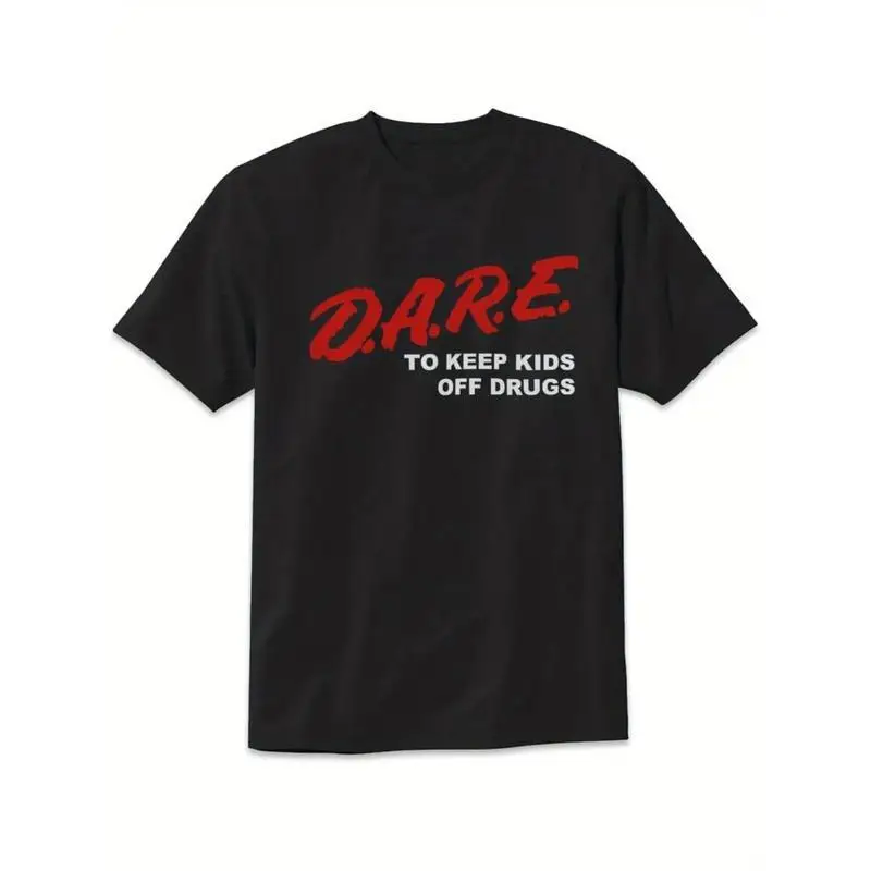 

Crewneck T-Shirt Keep Kids Off Drugs Slogan T-Shirt For A Cause.