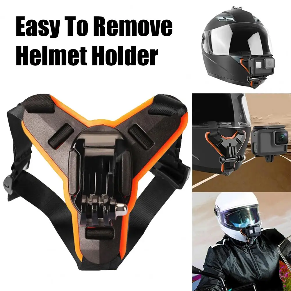 Motorcycle Helmet Chin Mount for Hero 11 10 9 Action Sports Camera Holder Motorcycle Stander Accessory