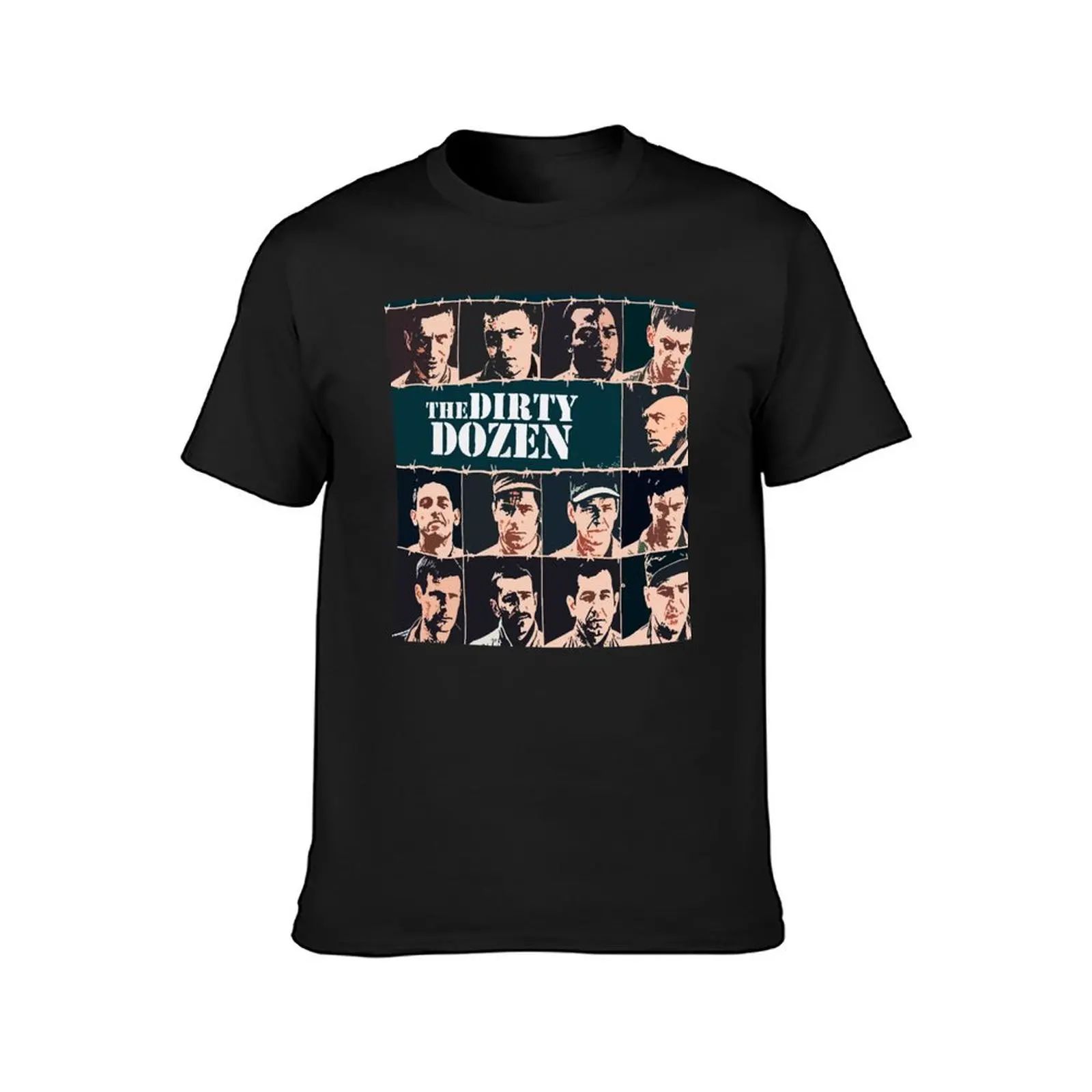 The Dirty Dozen T-Shirt customs design your own quick drying plus size tops shirts graphic tees plain black t shirts men