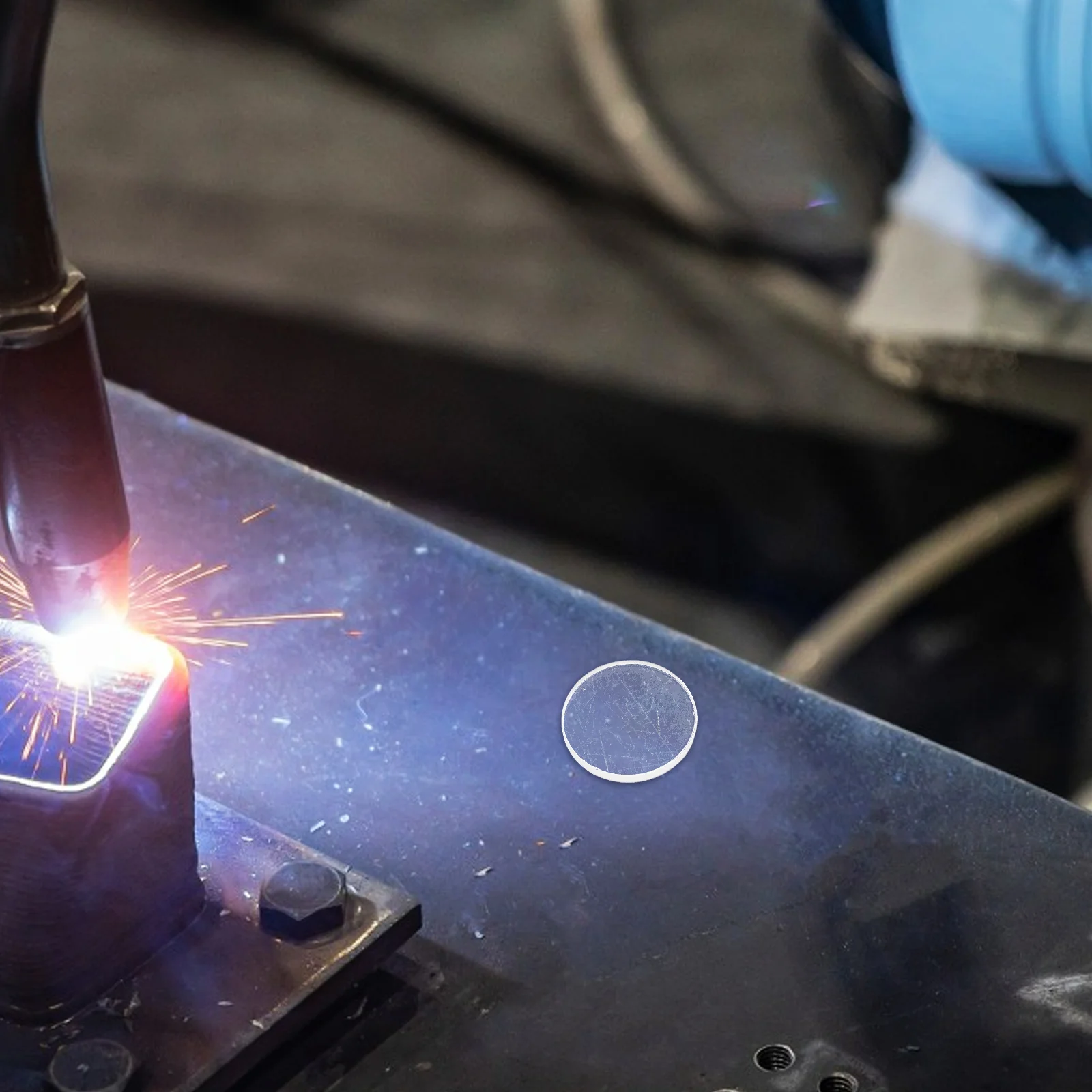 3Pcs Protective Lens Clear Cutting Handheld Hood Lens High Transparency Eye Safety Extend