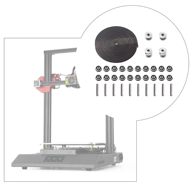 Reliability Transmission for 3D Printers Easy Installation