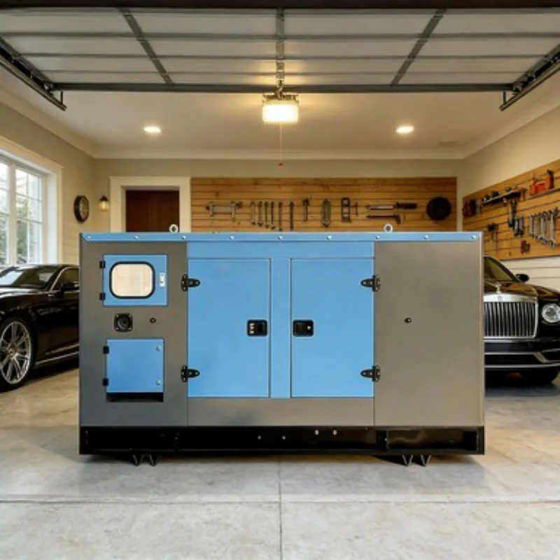 50kW Diesel Generator Set 62.5kVA Silent Genset with ATS Transfer Switch for Office Backup Power Supply Unit  