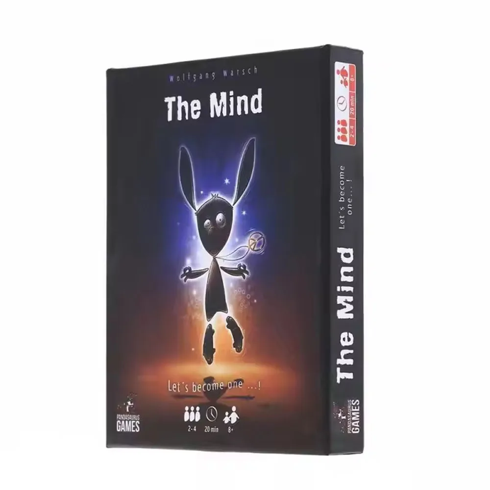 

Карточная игра The Mind Настольная игра-головоломка Командный опыт Интерактивная игра для вечеринок | 8+ лет | 2-4 игроки | 20-минутное время игры