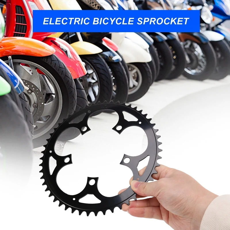 52T Electric Bicycle Bike E-Bike Chain Ring Wheel Accessories For Tongsheng TSDZ2 Mid Drive Motor