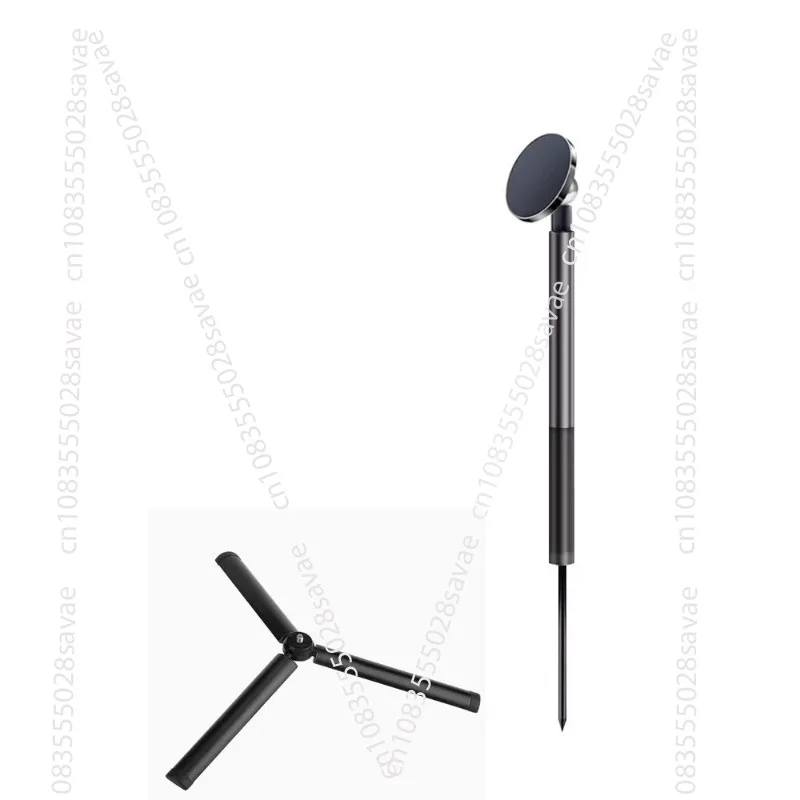 

Plug-in mobile phone holder, tensile magnetic attraction, outdoor live broadcast bracket, fishing/golf course shooting portable