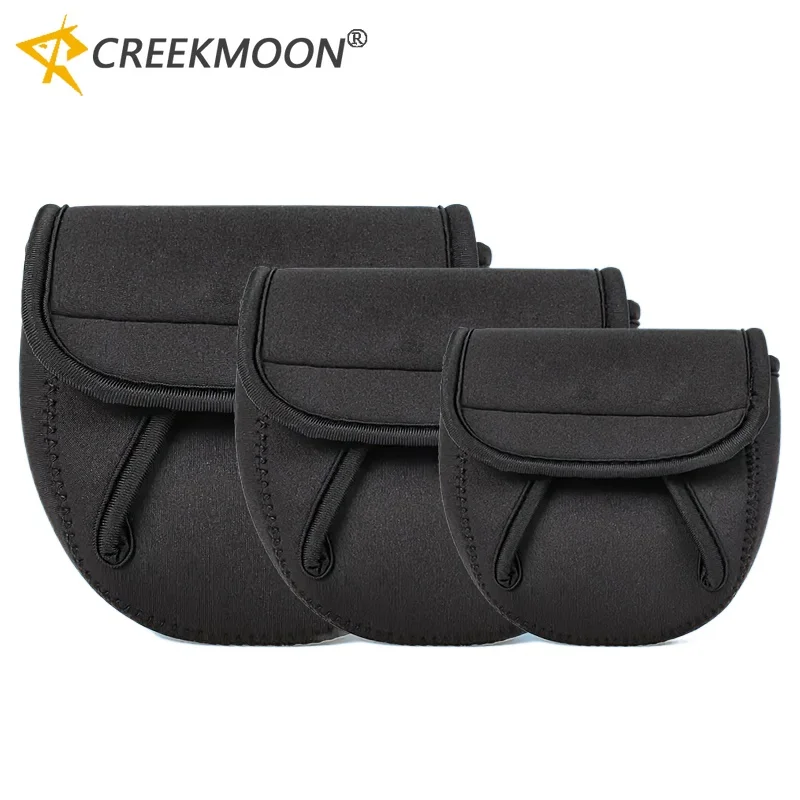 Fly Fishing Reel Bag Case Protective Cover for Fishing Spinning Reels Cover Package Storage Pouch Drum Raft Baitcasting Wheel