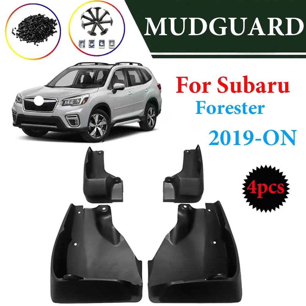 

High quality For Subaru Forester SK 2018-2020 Mudflaps Splash Guards Mud Flaps Flap Mudguards Fender Front Rear Car Accessories