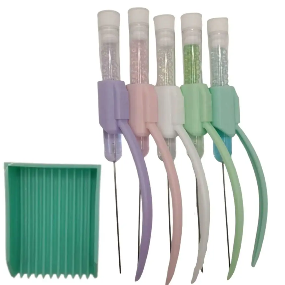 Kits de plateaux à stylos à Clips en diamant créatifs, pincettes pour peinture diamant faites à la main de 2.6mm, ensemble de pincettes à perles éducatives pour bricolage