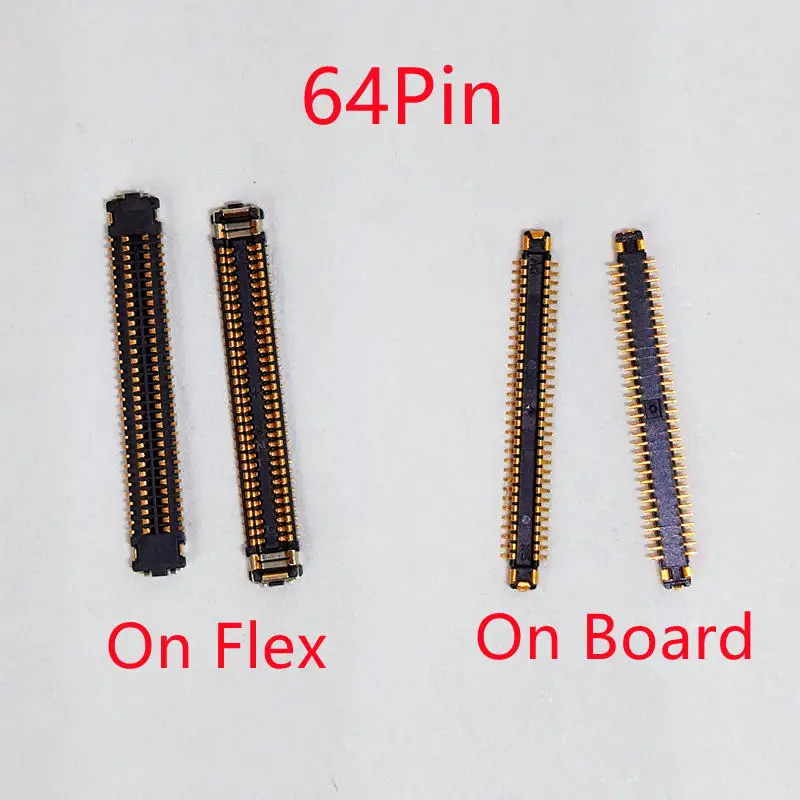 5-20Pcs LCD Display Screen Flex FPC Connector 64Pin For Samsung Galaxy S8 Plus S8Plus S8+ S9 S9 Plus Note 8 Plug On Board