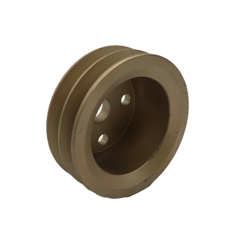 Accessori per escavatore Motore puleggia albero motore per puleggia pompa acqua CAT SK6 doppia produzione più piccola