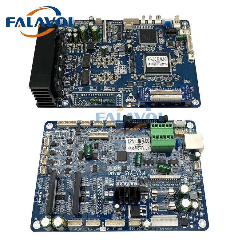 Imagem -02 - Falavol-cabeça Única Senyang Board Kit Cabeça de Impressão Carriage Board Placa Principal uv Eco Solvente Xp600 Tx800 Dx5 Dx7