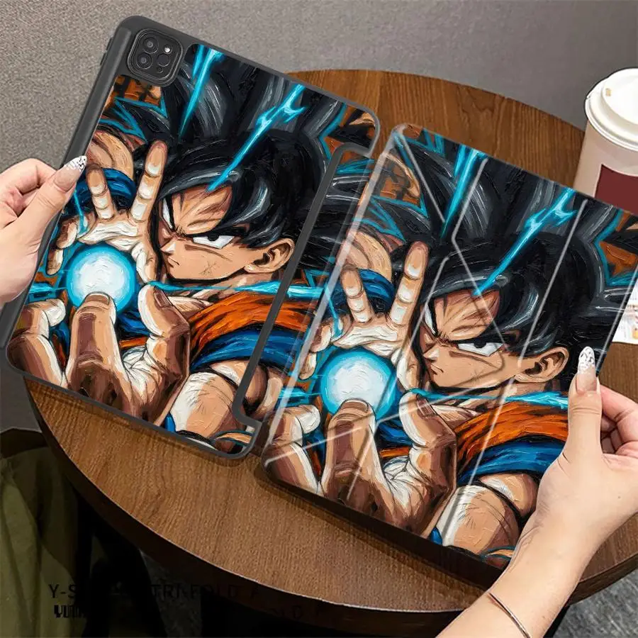 D-Dragons B-Ball Kakarot Case for Apple iPad Mini 7 6 5 11th Pro M4 13 2025 2026 12th Air 8 M2 M3 3 9th 10th Gen With Pencil