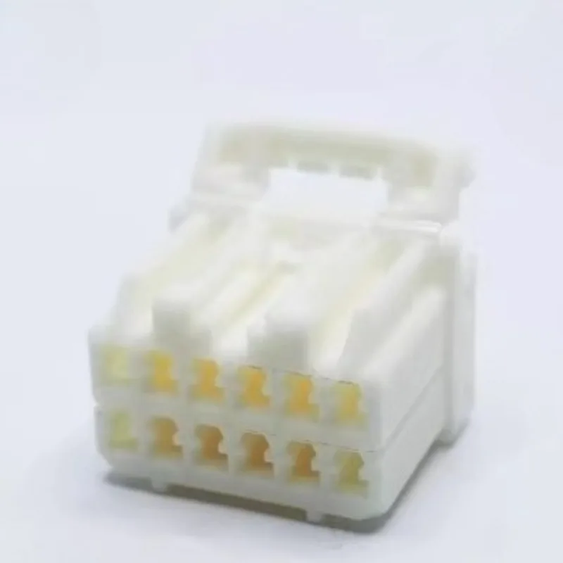 175442-1 12 Pin Female Connector Housing, Genuine 12 Pole Sheath for Wire Harness, Electrical Connector Shell for Automotive