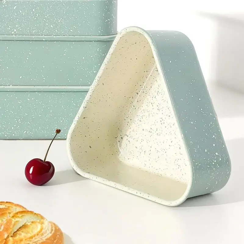 

1Pcs Nonstick Loaf Pan Triangular Carbon Steel Baking Toast Pan For Oven Homemade Cakes Breads Meatloaf Cake Mold
