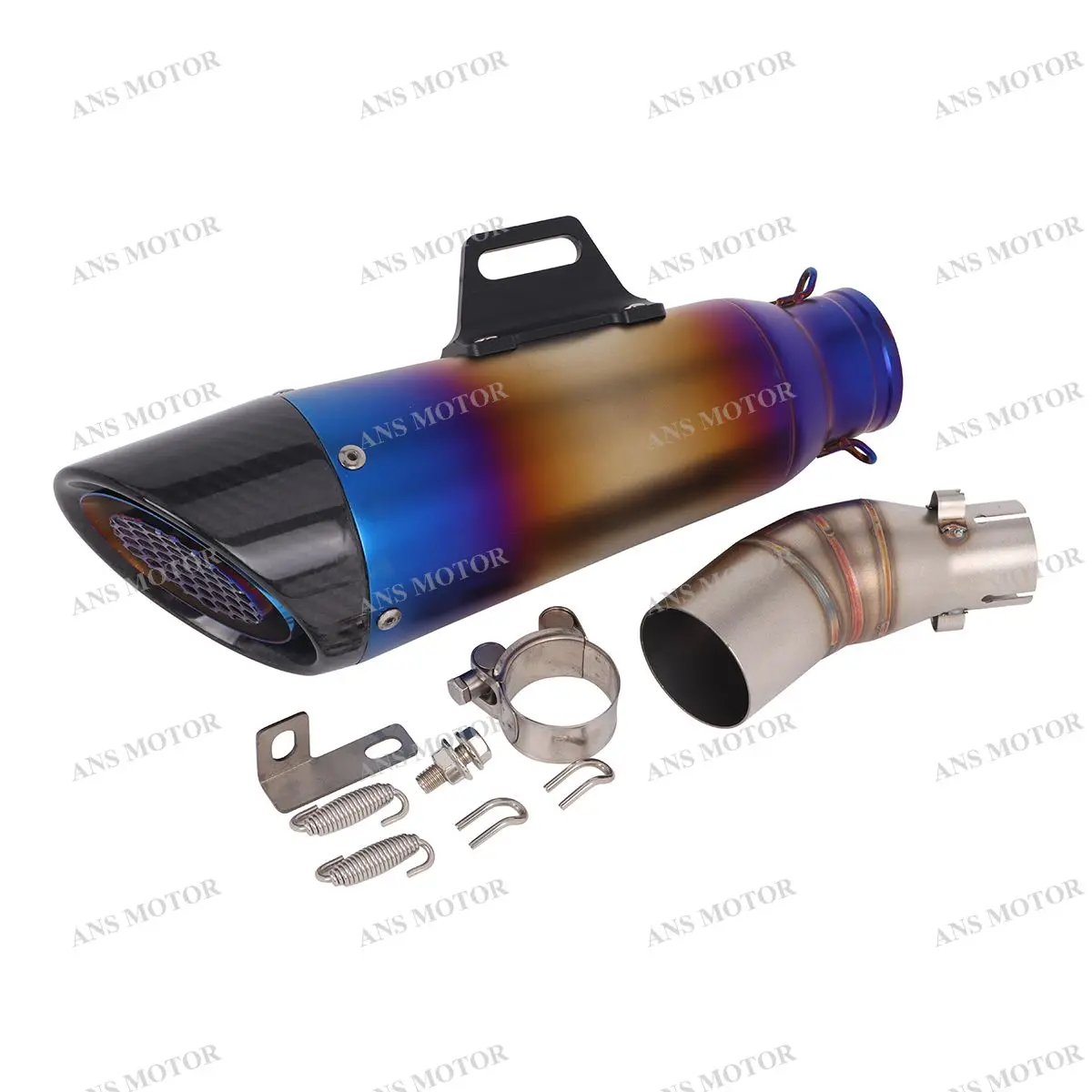 Slip On Escape For CFMOTO Papio 125 XO Baboon 2023 2024 Exhaust Middle Pipe 51MM Modify XO Exhaust With Removeable DB Killer