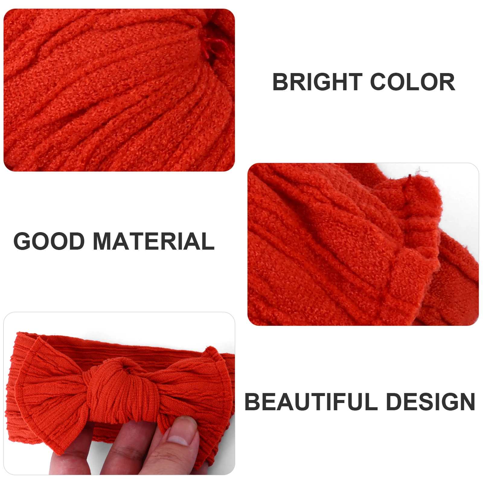 

6 Pcs Children Headbands Soft Sequin Hair Bows Beautiful Baby Girls Hairband Bow Comfortable Toddler Infant Newborn