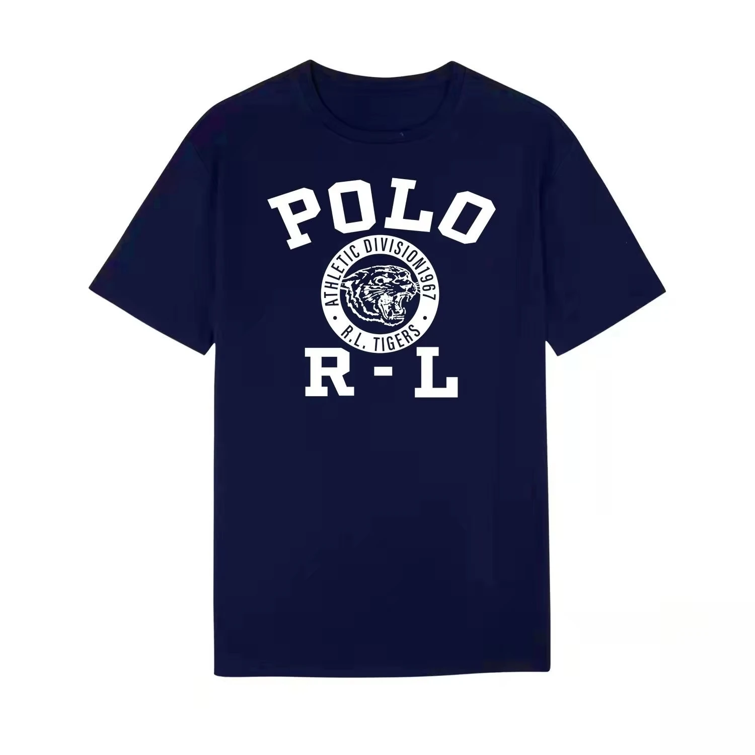 Moda nova marca tigre cabeça impressão masculina de manga curta camiseta verão casual confortável versátil topo diário deslocamento camiseta y2k