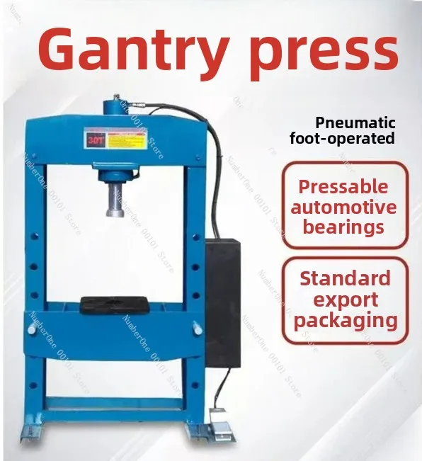 80 tonnage Series Gantry Electric Hydraulic Press Machine For bearing with hydraulic pump