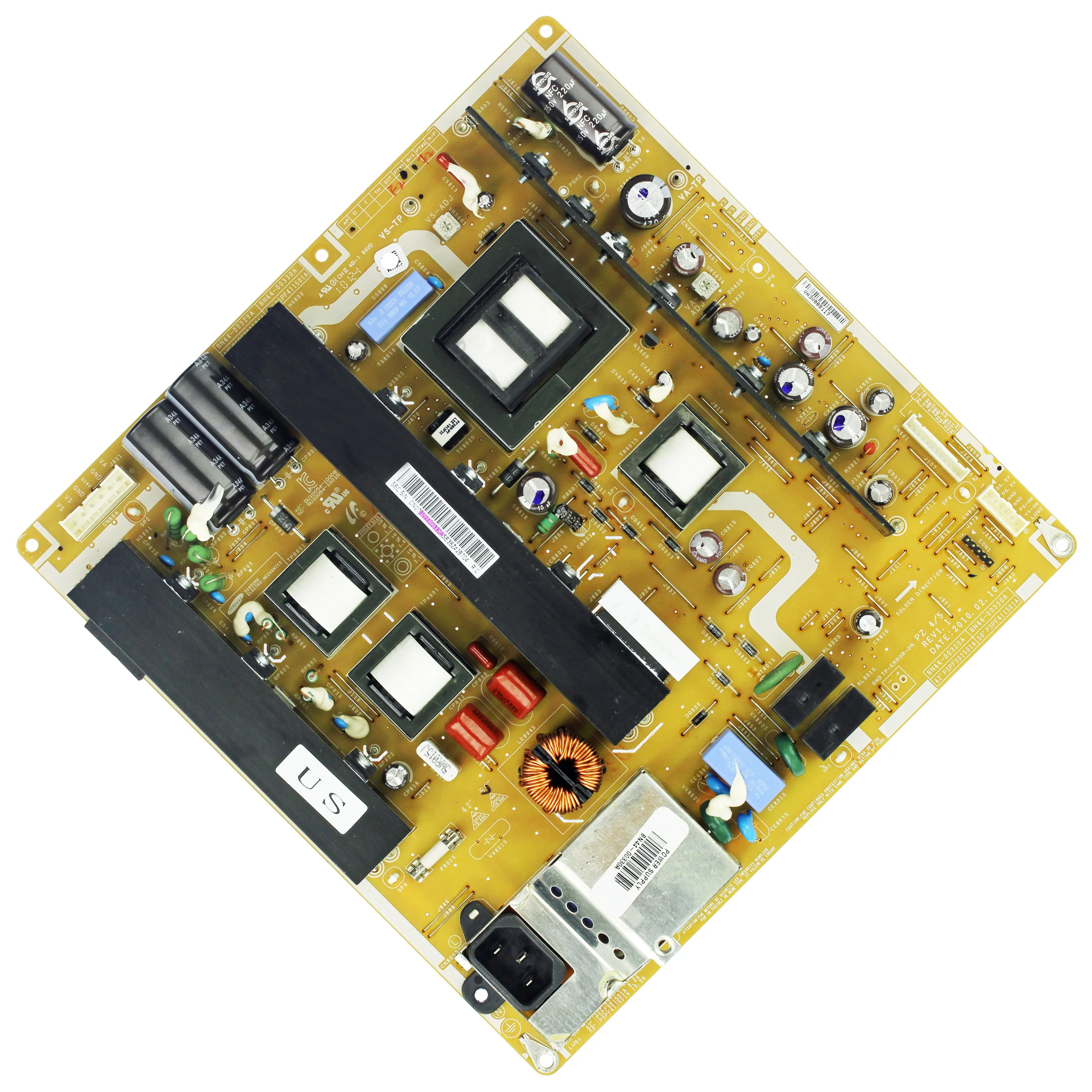 Power Supply Board BN44-00330A PSPF411501A BN44-00329A is for TV 50