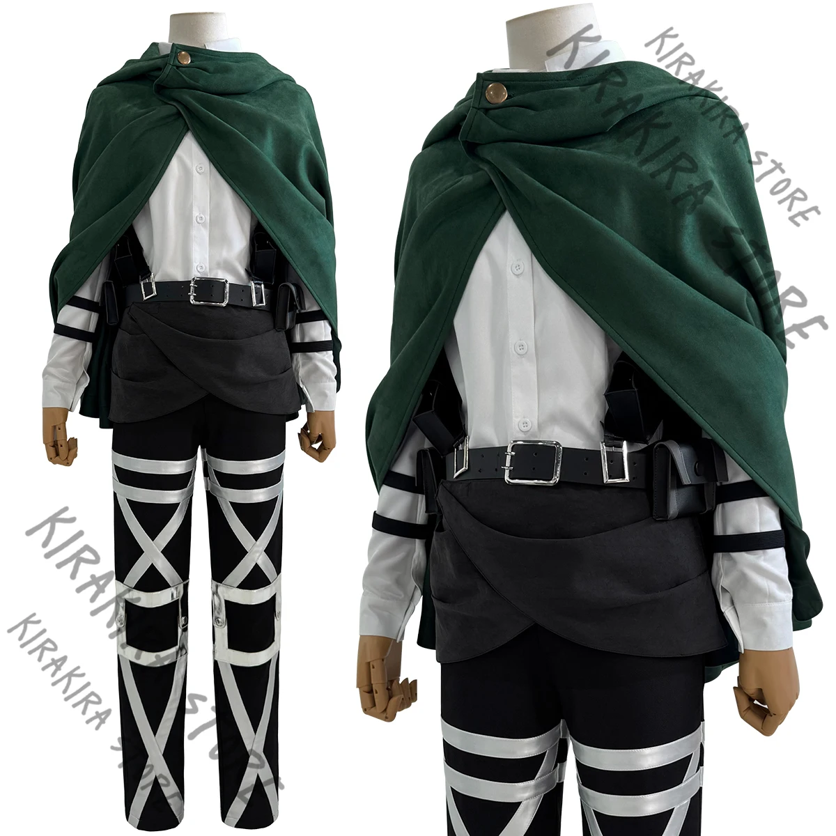 

Attack on Titan Hange Zoe Anime Clothing Customs Clothes Cloak Comic Exhibition Cosplay Fitting Prop Men Apparel Hallowmas