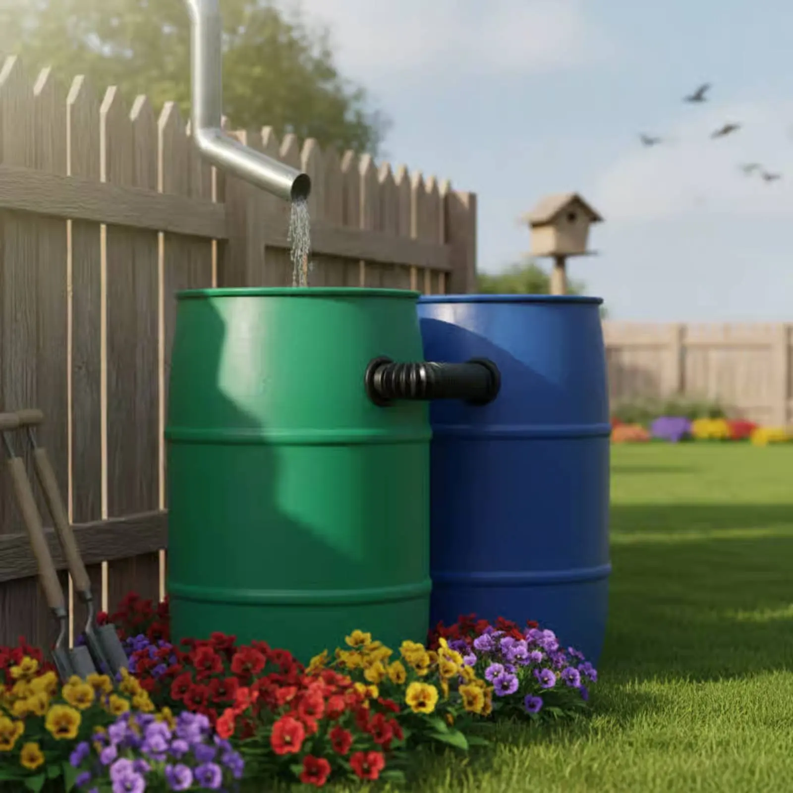

Rain Barrel Linking Kit Leakproof Seal Rain Barrel Diverter Kit Garden Hardware Leakwithout Leaks Connection Save Savings