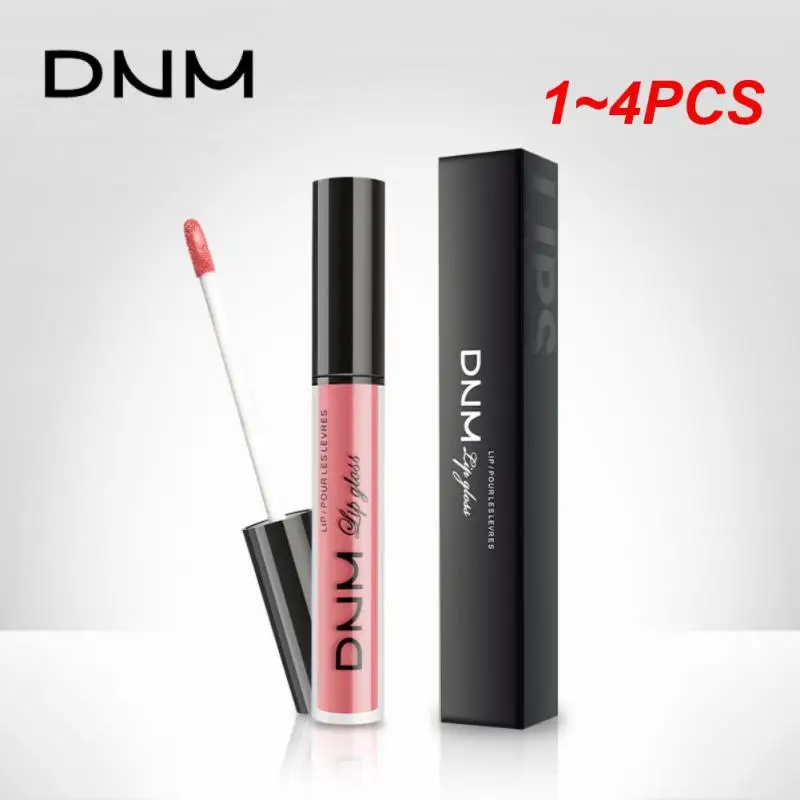 

1~4PCS Lip Glaze Velvet Matte Liquid Lipstick Waterproof Non-stick Cup Smooth Multi-color Color Lip Gloss Long Lasting Lips