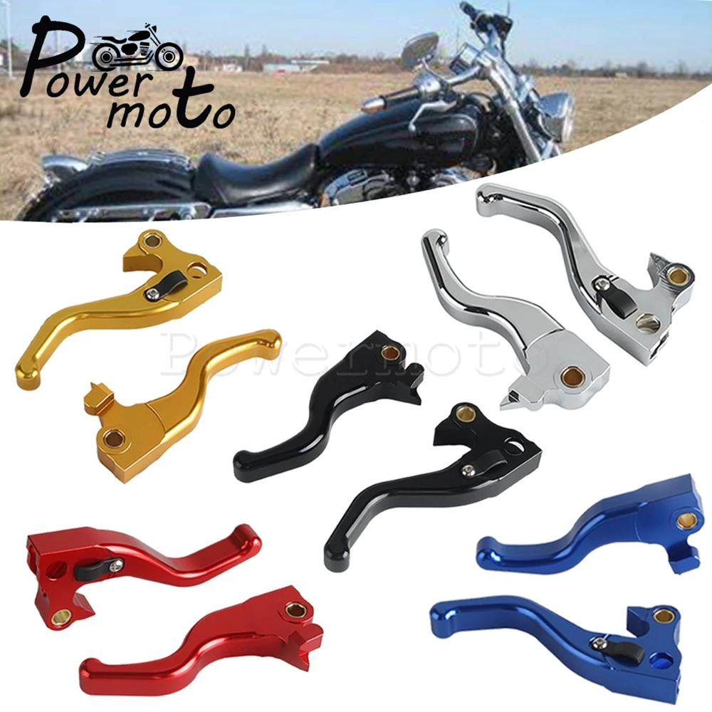 2 Finger Clutch Handle Brake Levers For Harley Sportster Iron Custom Forty-Eight SuperLow Nightster Roadster Seventy-Two 2004-13