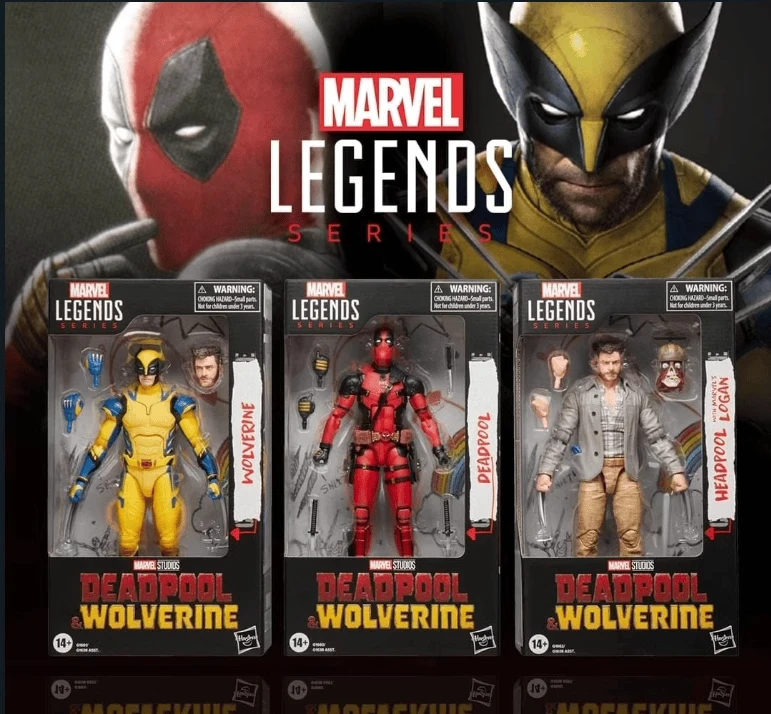 В наличии Hasbro Marvel Legends 6-дюймовый полный набор экшн-фигурки Легендарная модель Дедпула Росомаха Marvel, игрушки