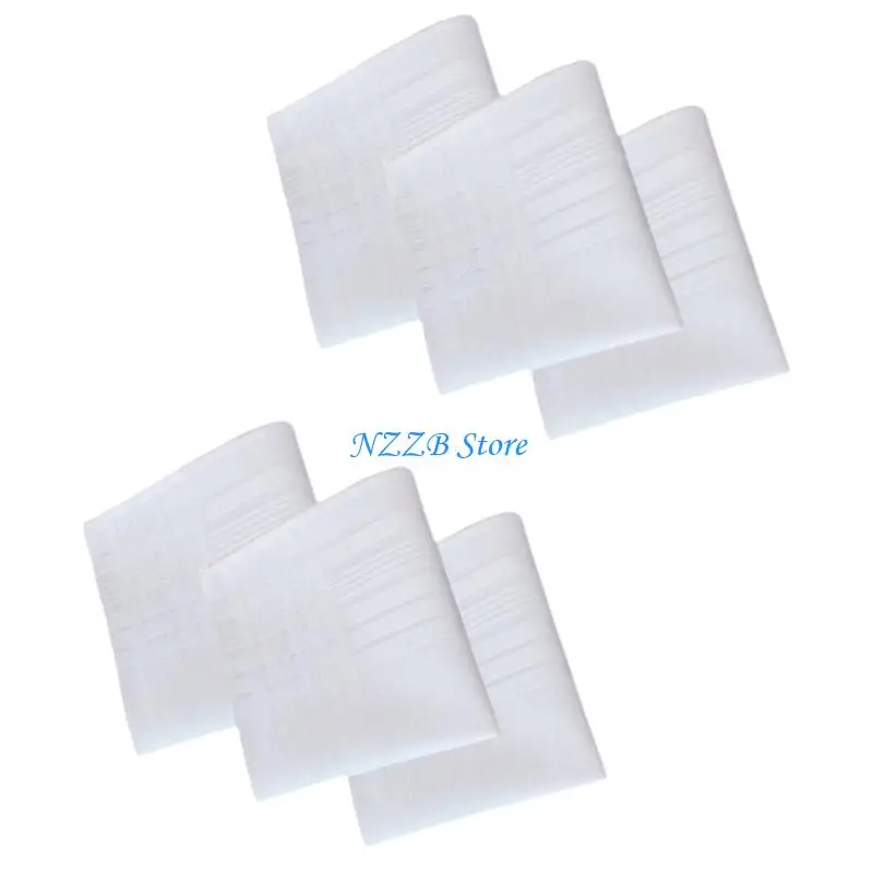 T21F CLAY COTTON WHITE CLANKERCHIEF NONLERGENIC RAPIDDRY MACHEN