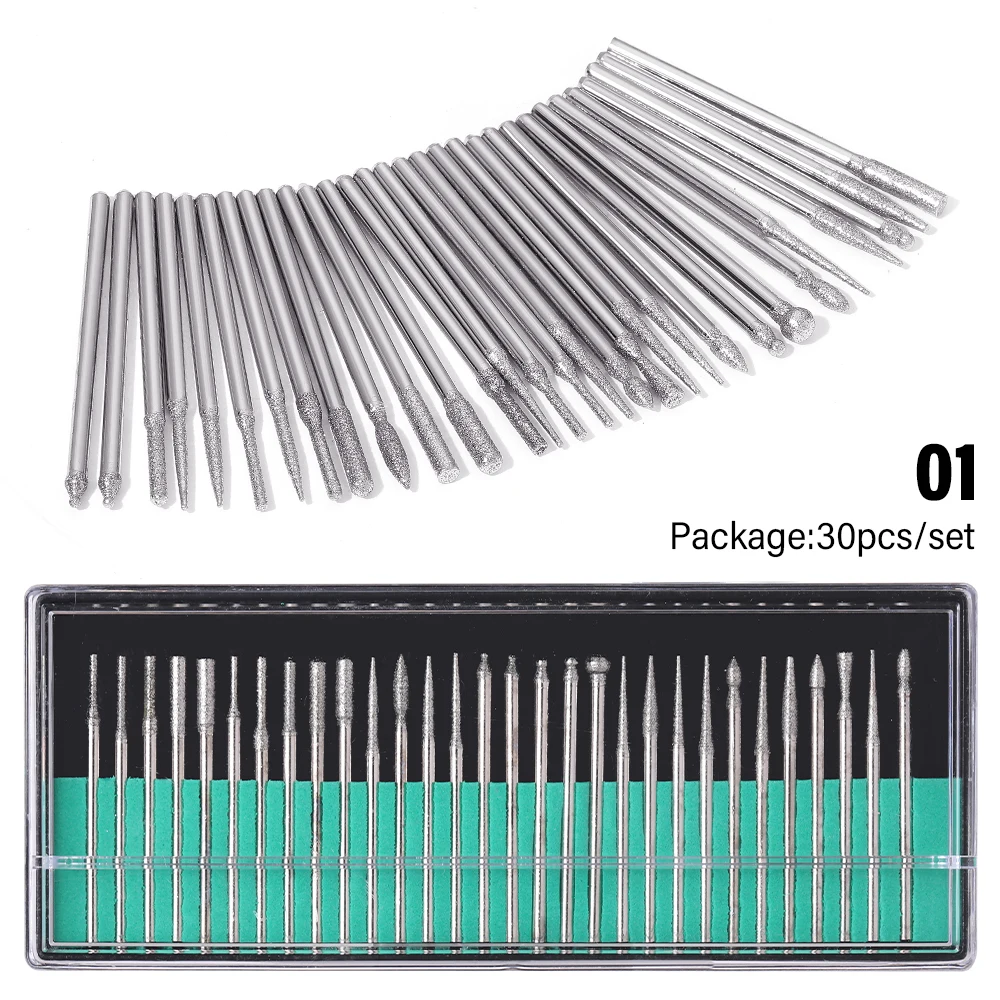 LINMANDA 6-in-1 elektrische nagelborenset Verwijder polijstmachine Manicure Draagbare nagelvijl Nagelboorapparatuur Pen Gereedschap Machine