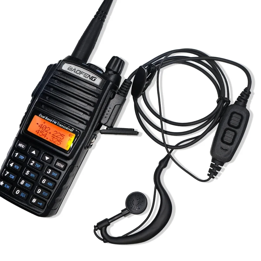 Baofeng UV-82 Dual PTT Walkie Talkie High Power 5W/8W EU82X Dual Band VHF UHF FM Amateur Radio Stati 10KM Lange Ham CB Radio – Detail 12