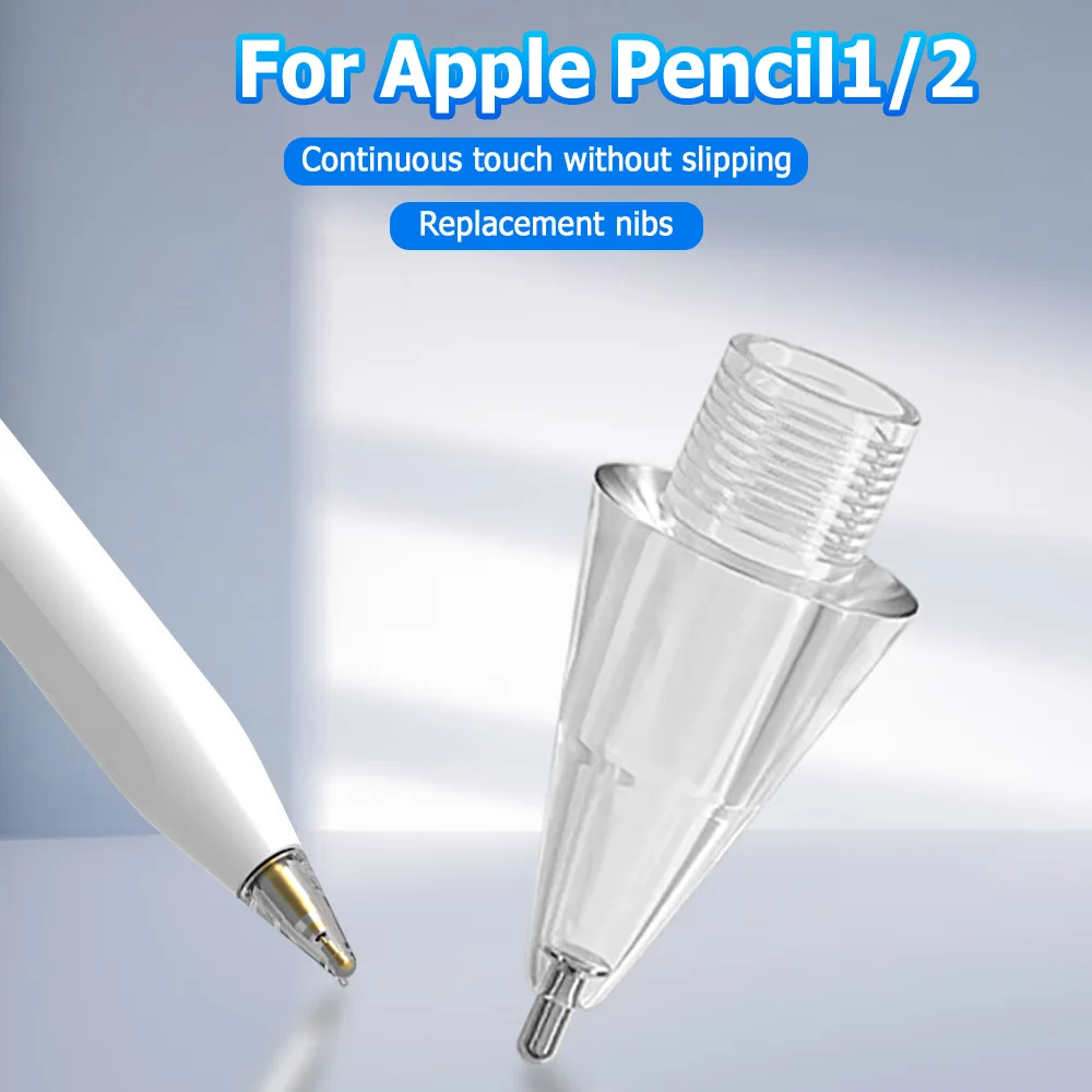 Replacement Pencil Tips For Apple Pencil 2nd Generation/1st Generation Tips iPencil Nibs Accessories For iPad Pro Pencil 2 1 Gen