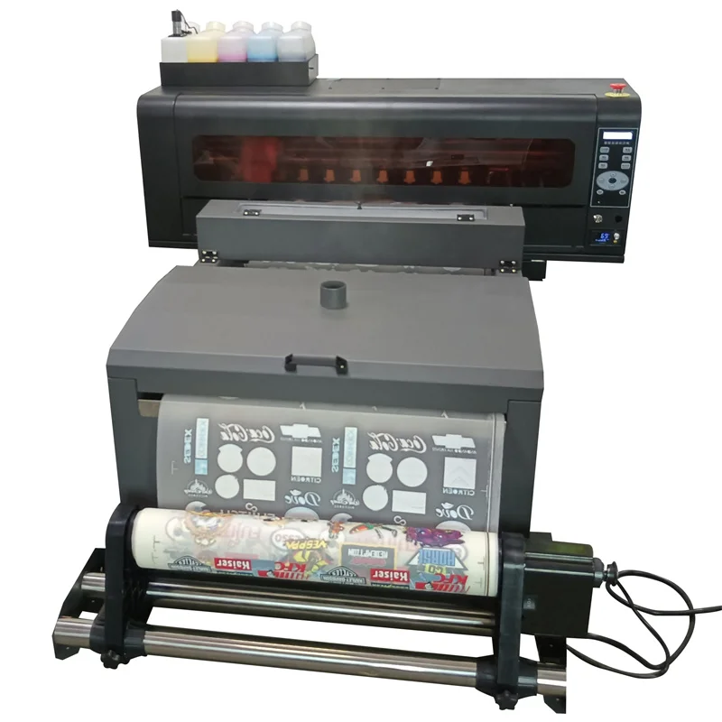 For 60Cm dtf press A1 dtf press roll-to-roll dtf press with powder shaker